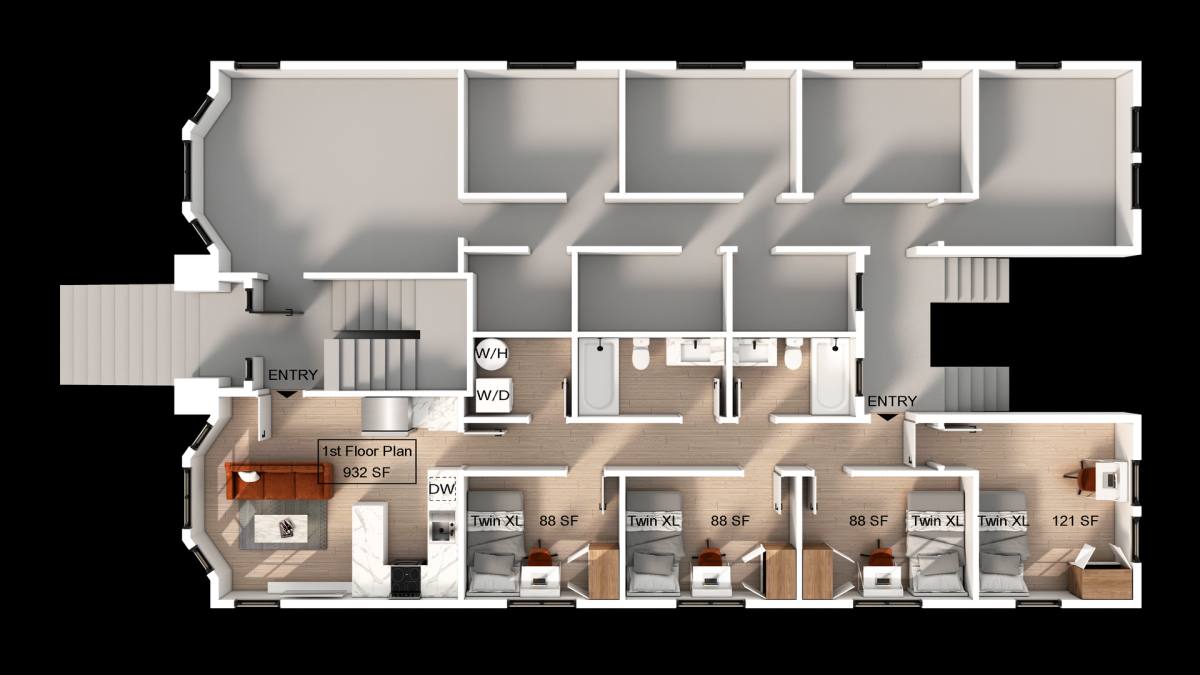 Apartment for rent at 1803 Oxford St, Berkeley, CA 94709