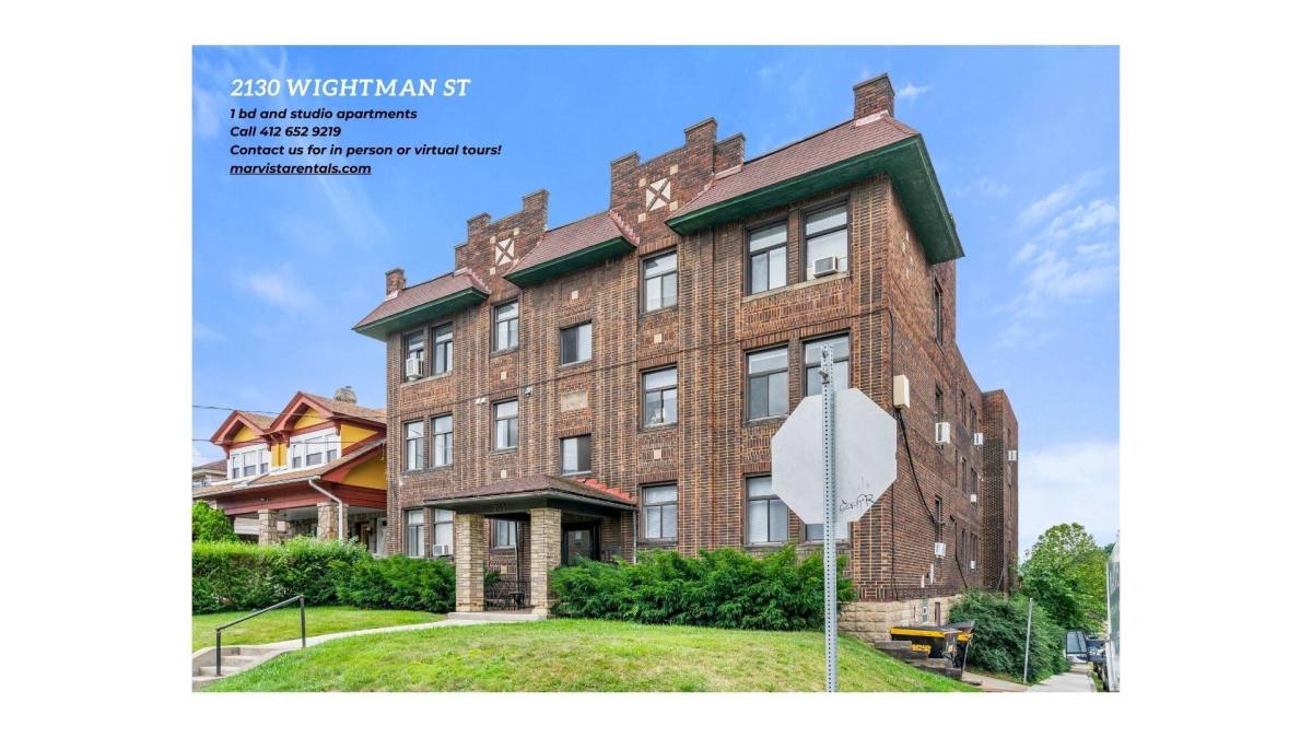 Apartment for rent at 2130 Wightman St, Pittsburgh, PA 15217