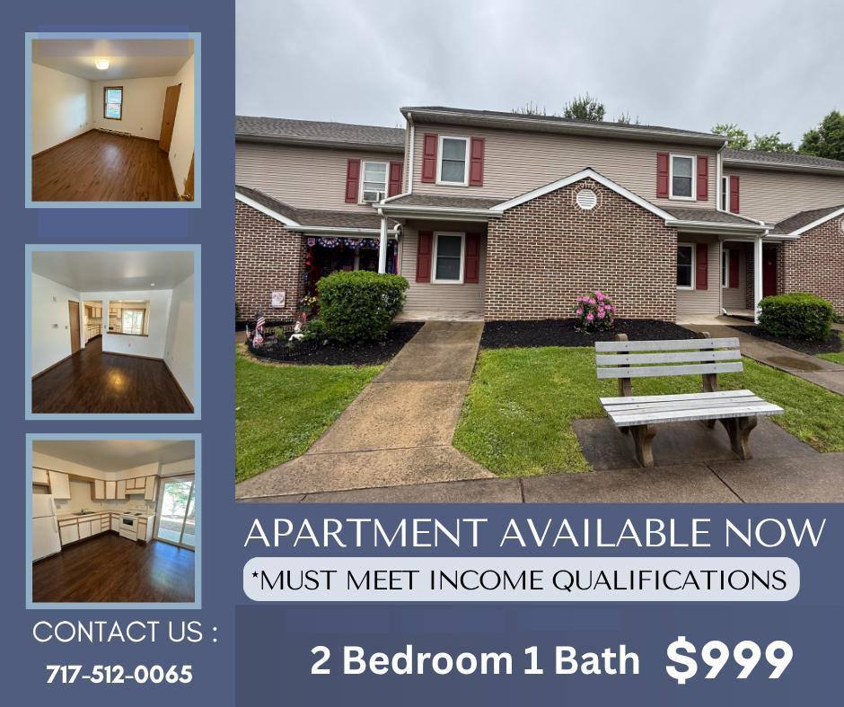Apartment for rent at Hillside Heights, 100 Hillside Heights, Millersburg, PA 17061