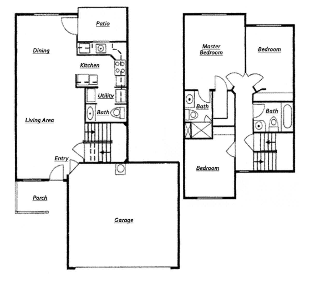 Townhouse for rent at 3511 25th Court SE, Albany, OR 97322