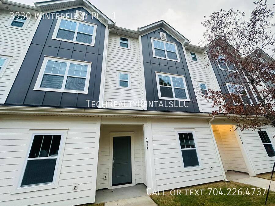 Townhouse for rent at 3930 Winterfield Place #1, Charlotte, NC 28205