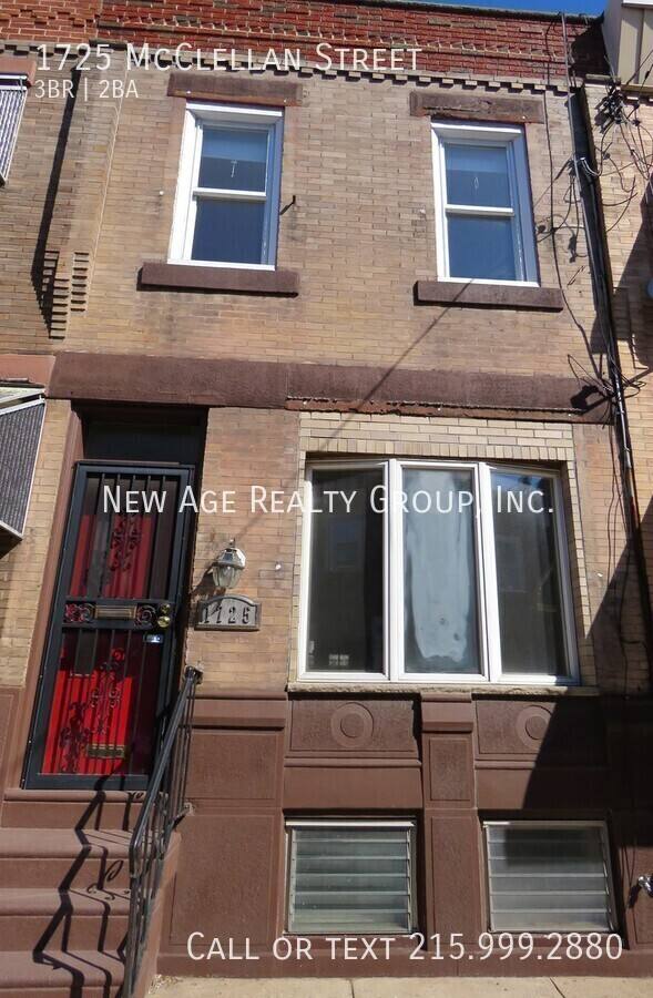House for rent at 1725 McClellan St, Philadelphia, PA 19145