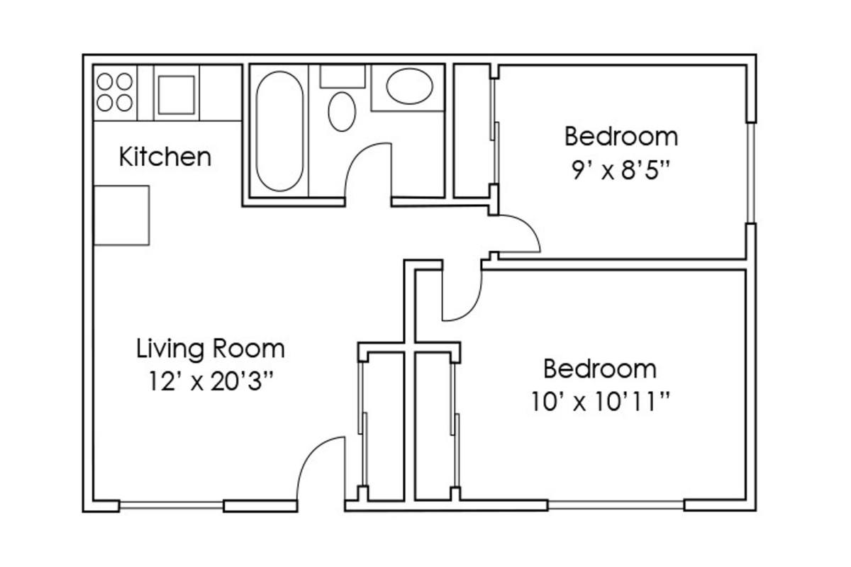 Apartment for rent at 505 4th St SW, Minot, ND 58701