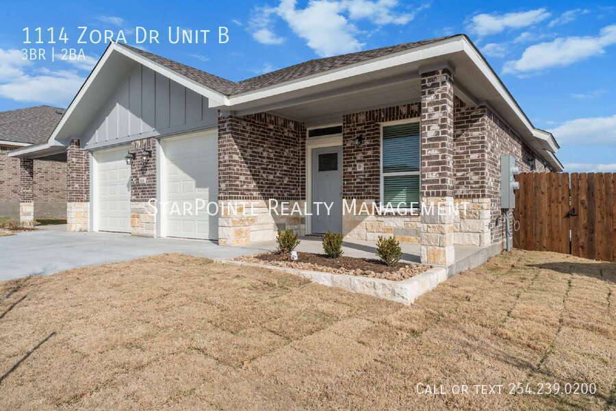 Apartment for rent at 1114 Zora Dr #B, Temple, TX 76504