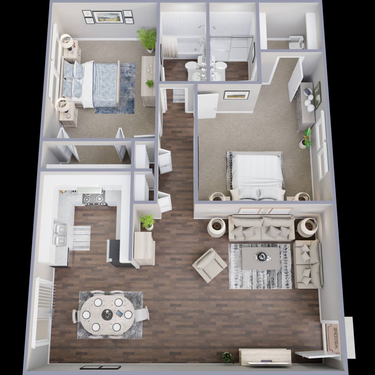 Apartment for rent at 6639 E Broadway Blvd, Tucson, AZ 85710