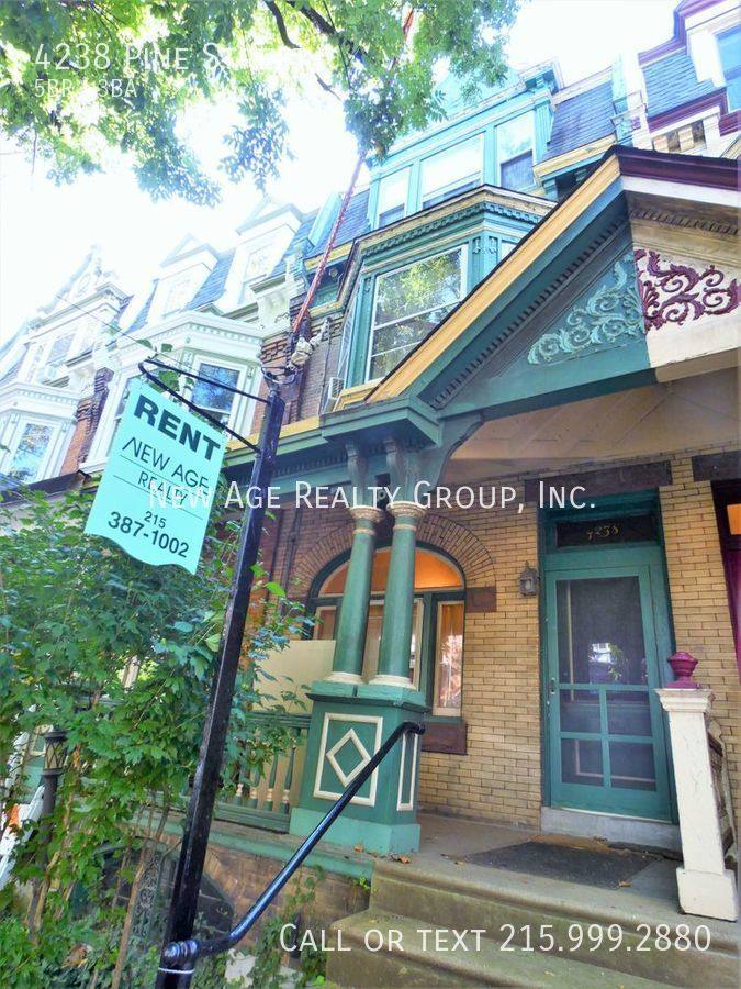 Townhouse for rent at 4238 Pine St, Philadelphia, PA 19104