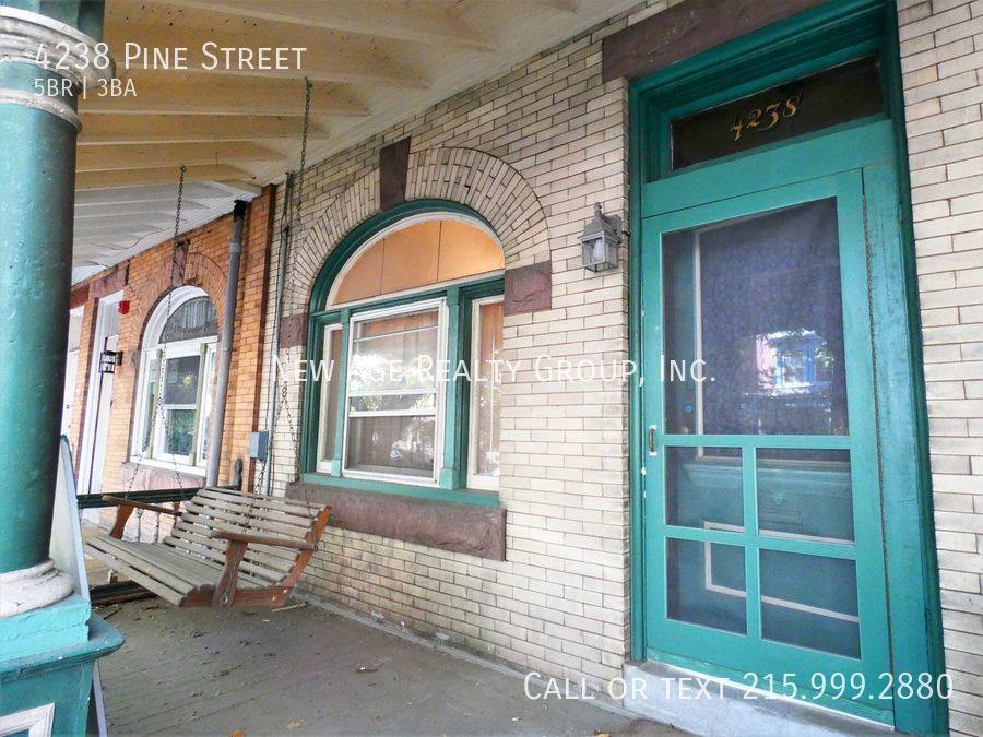 Townhouse for rent at 4238 Pine St, Philadelphia, PA 19104