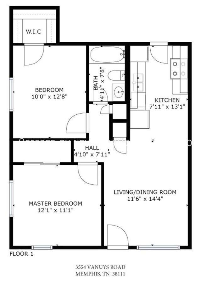 Apartment for rent at 3554 Vanuys Rd, Memphis, TN 38111
