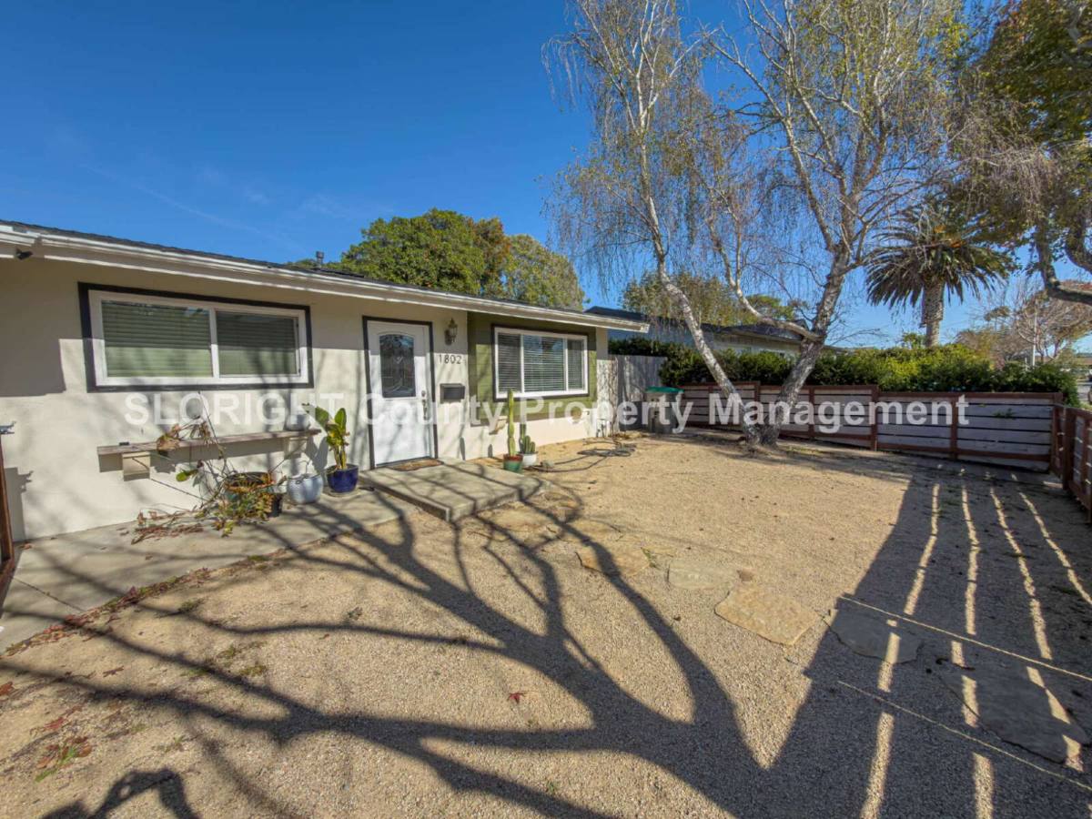 House for rent at 1802 Lima Dr, San Luis Obispo, CA 93405