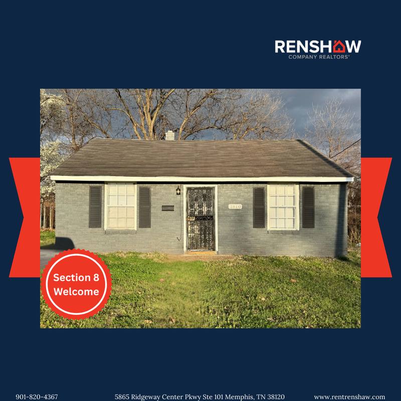 House for rent at 1810 Blair Hunt Dr, Memphis, TN 38109