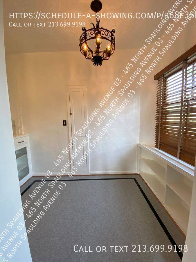Townhouse for rent at 465 N Spaulding Ave #3, Los Angeles, CA 90036