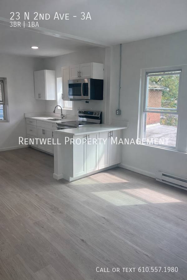 Apartment for rent at 23 N 2nd Ave #3A, Coatesville, PA 19320