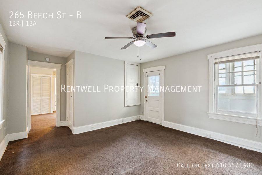 Apartment for rent at 265 Beech St #B, Pottstown, PA 19464