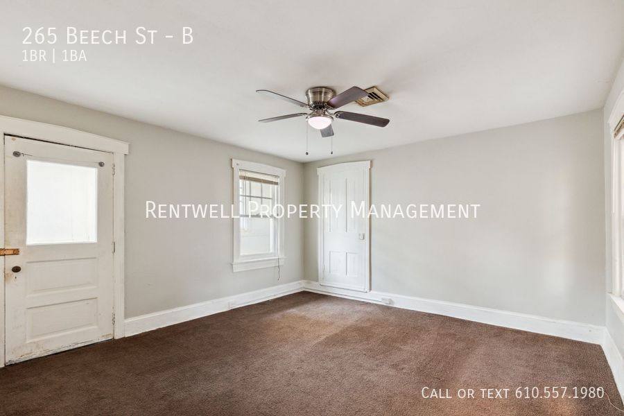 Apartment for rent at 265 Beech St #B, Pottstown, PA 19464