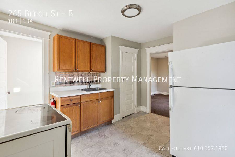 Apartment for rent at 265 Beech St #B, Pottstown, PA 19464