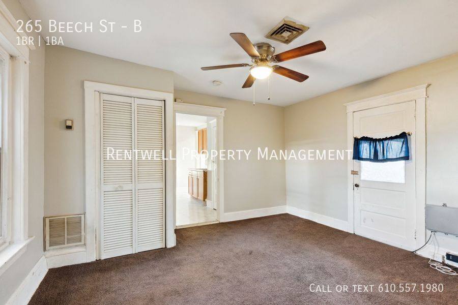 Apartment for rent at 265 Beech St #B, Pottstown, PA 19464