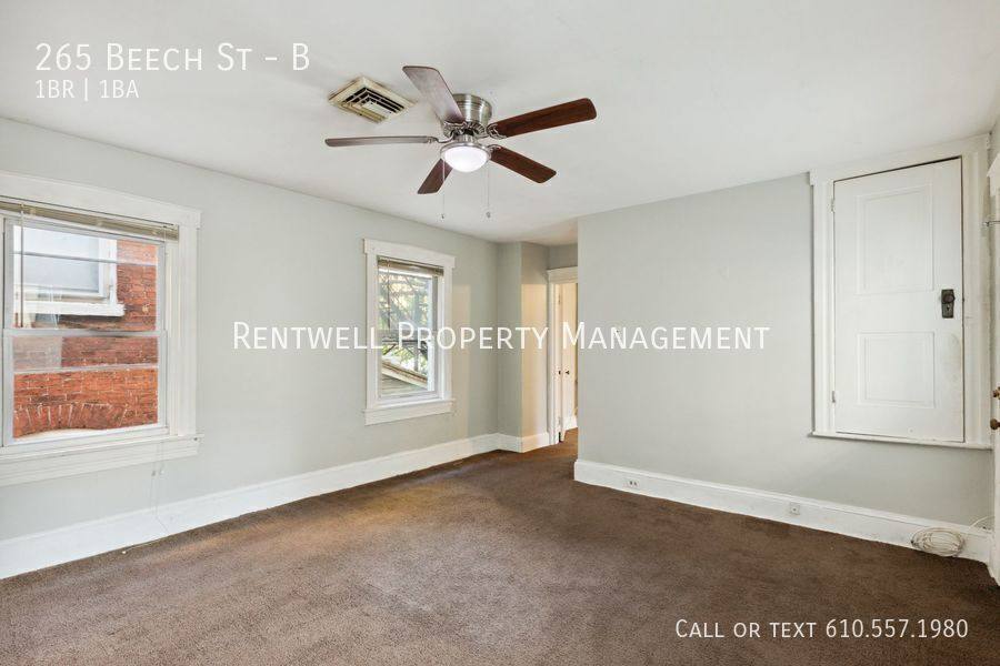 Apartment for rent at 265 Beech St #B, Pottstown, PA 19464