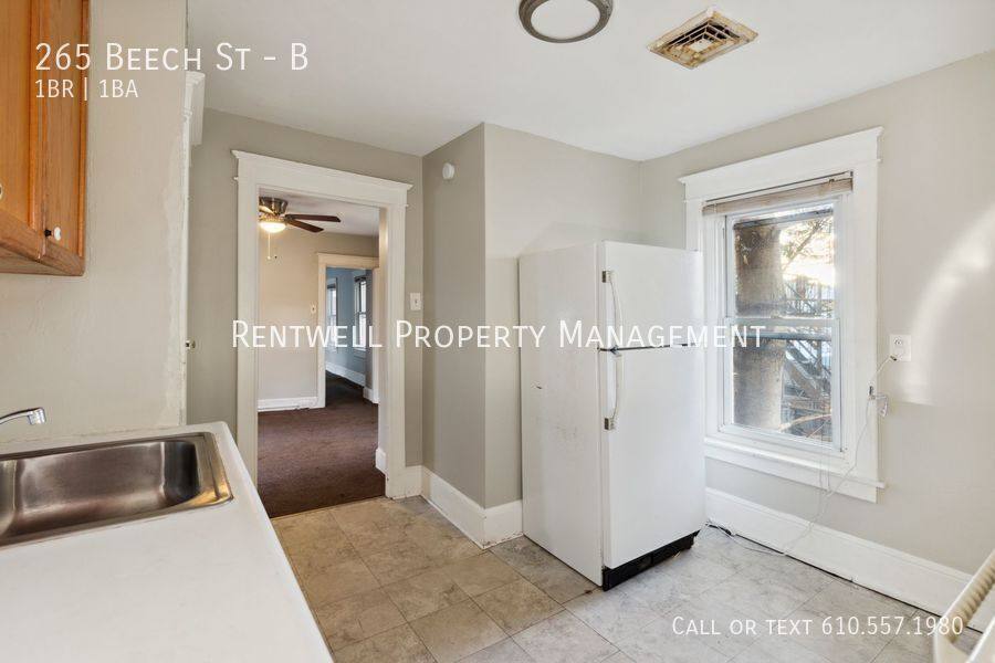 Apartment for rent at 265 Beech St #B, Pottstown, PA 19464