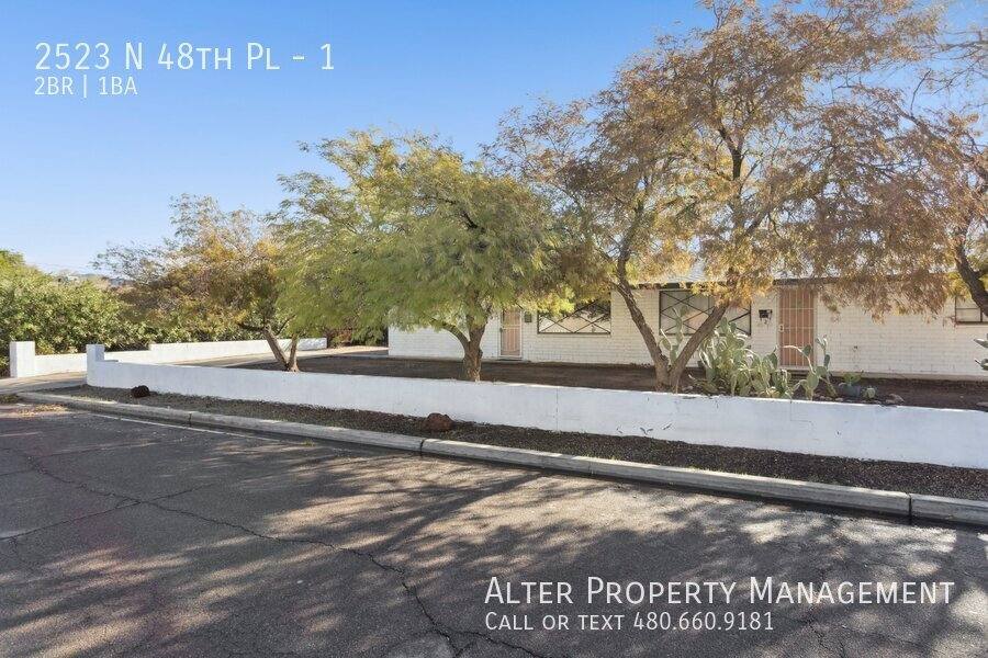Townhouse for rent at 2523 N 48th Place #1, Phoenix, AZ 85008