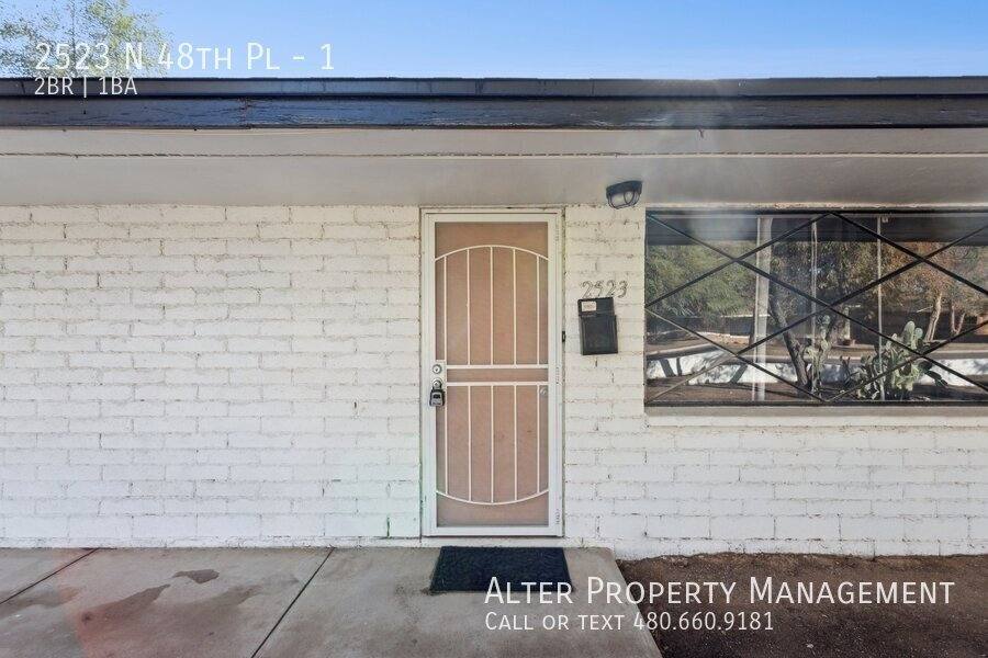 Townhouse for rent at 2523 N 48th Place #1, Phoenix, AZ 85008