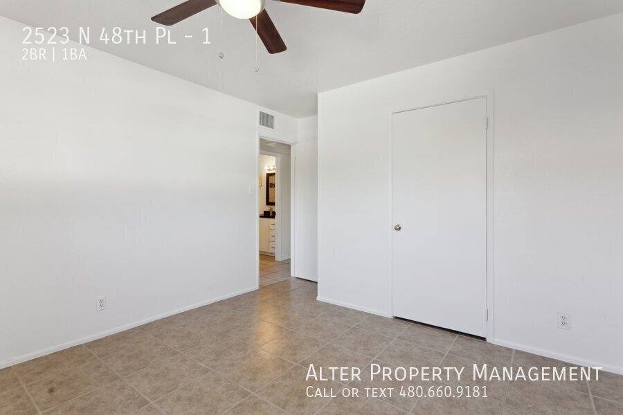 Townhouse for rent at 2523 N 48th Place #1, Phoenix, AZ 85008