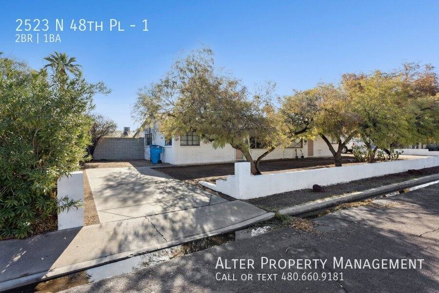 Townhouse for rent at 2523 N 48th Place #1, Phoenix, AZ 85008
