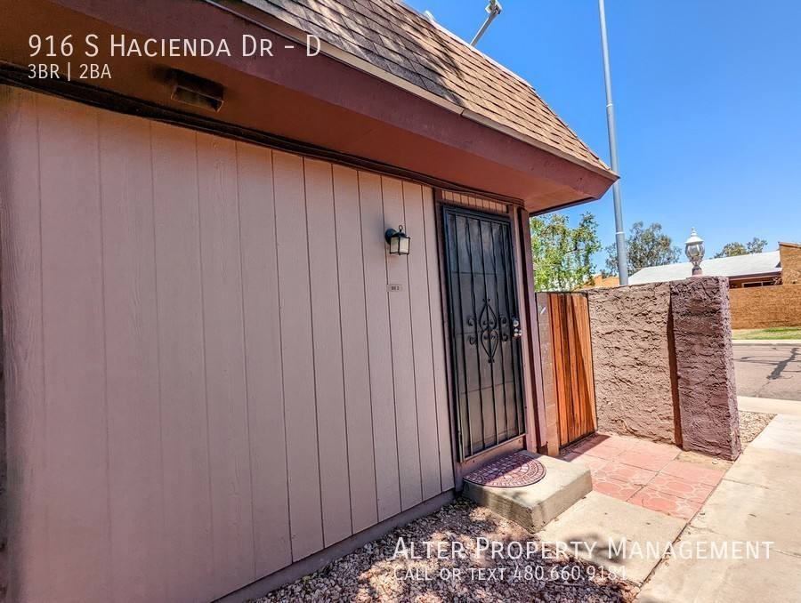 House for rent at 916 S Hacienda Dr #D, Tempe, AZ 85281