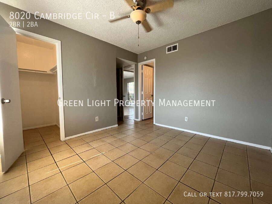 Apartment for rent at 8020 Cambridge Circle #B, Fort Worth, TX 76108