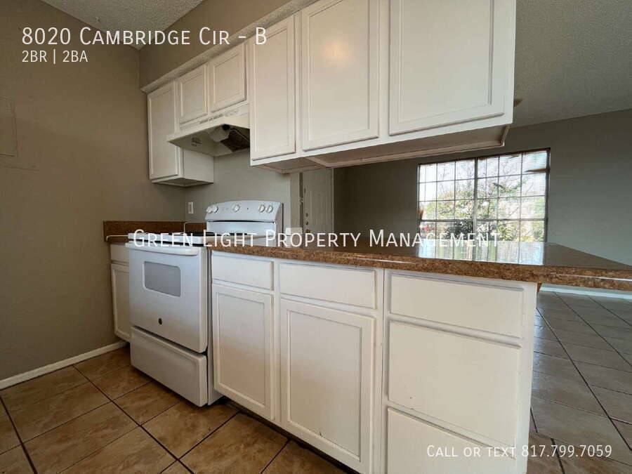 Apartment for rent at 8020 Cambridge Circle #B, Fort Worth, TX 76108