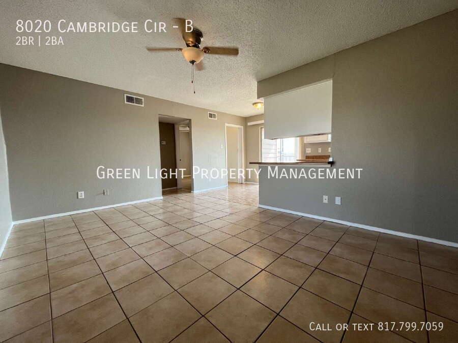 Apartment for rent at 8020 Cambridge Circle #B, Fort Worth, TX 76108