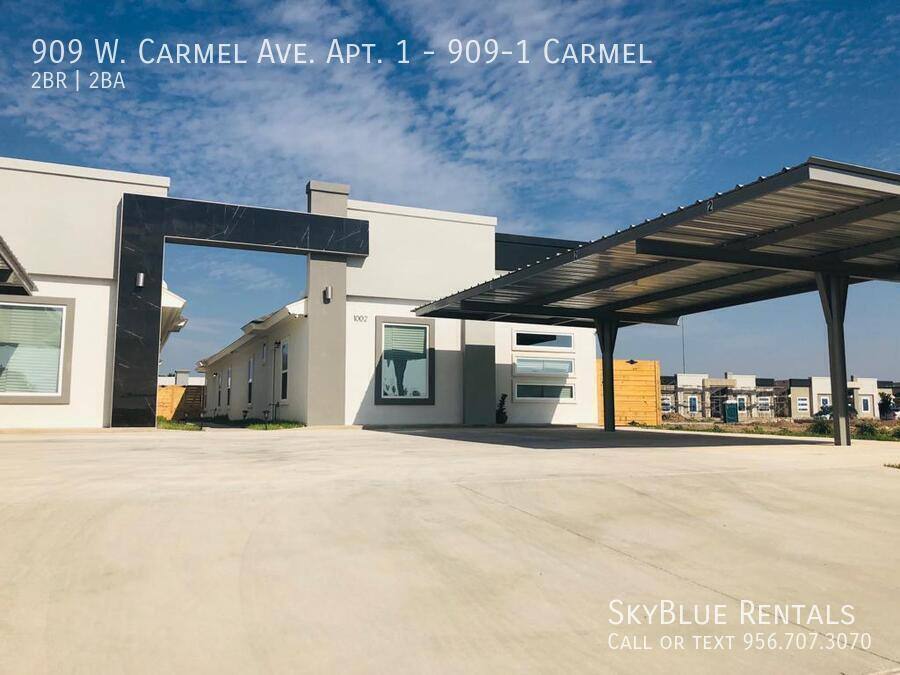 Apartment for rent at 909 W Carmel Ave #1, Pharr, TX 78577