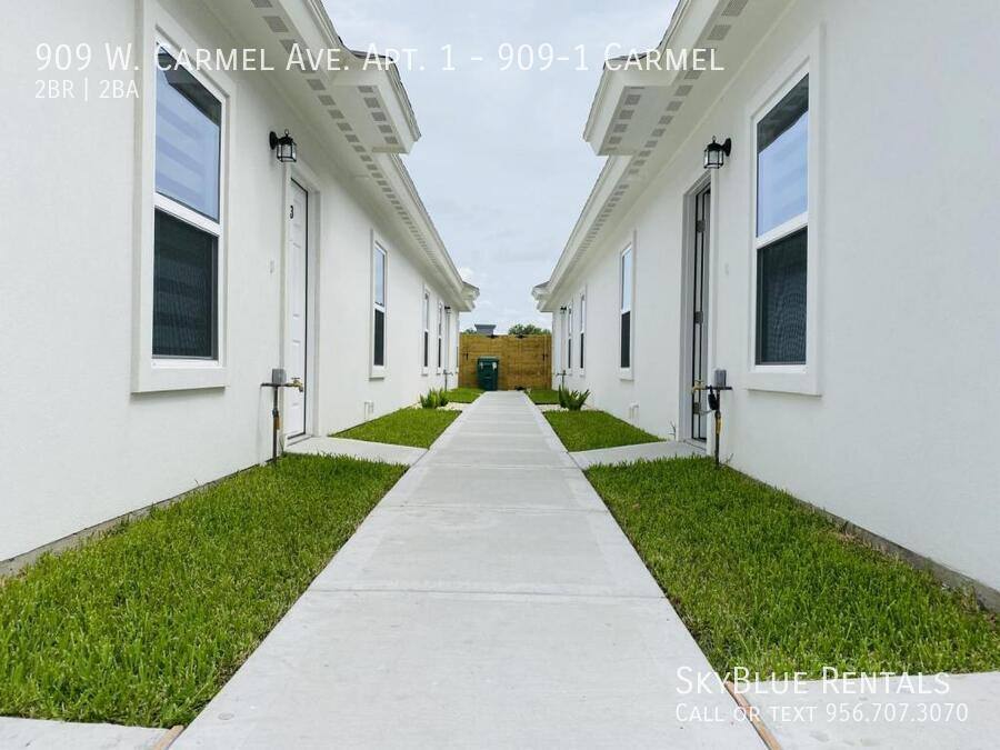 Apartment for rent at 909 W Carmel Ave #1, Pharr, TX 78577