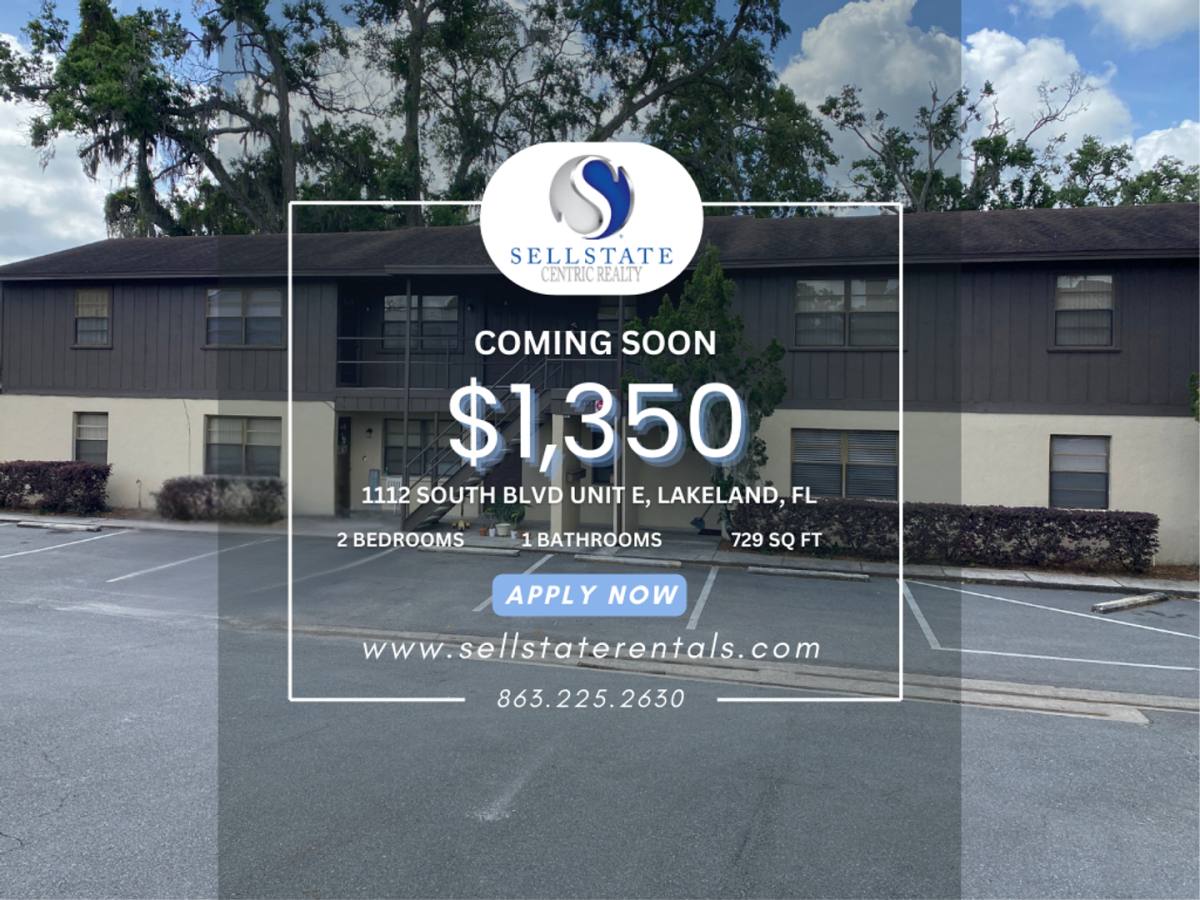 Apartment for rent at 1112 S Blvd, Lakeland, FL 33803
