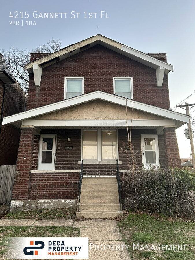 Apartment for rent at 4215 Gannett St #1F, Saint Louis, MO 63116