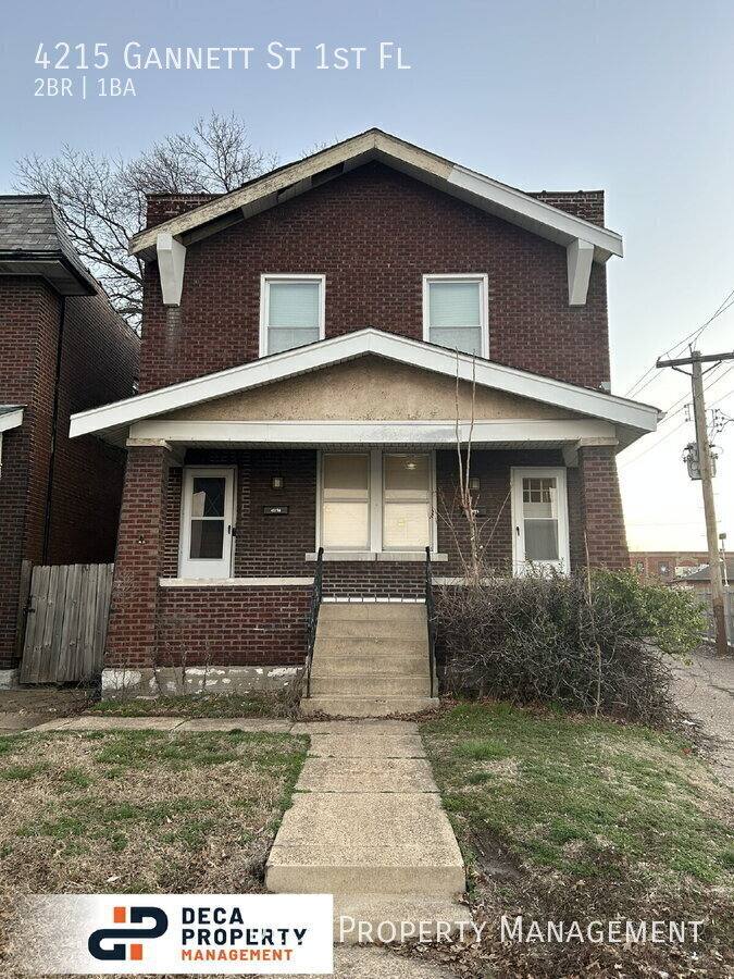 Apartment for rent at 4215 Gannett St #1F, Saint Louis, MO 63116