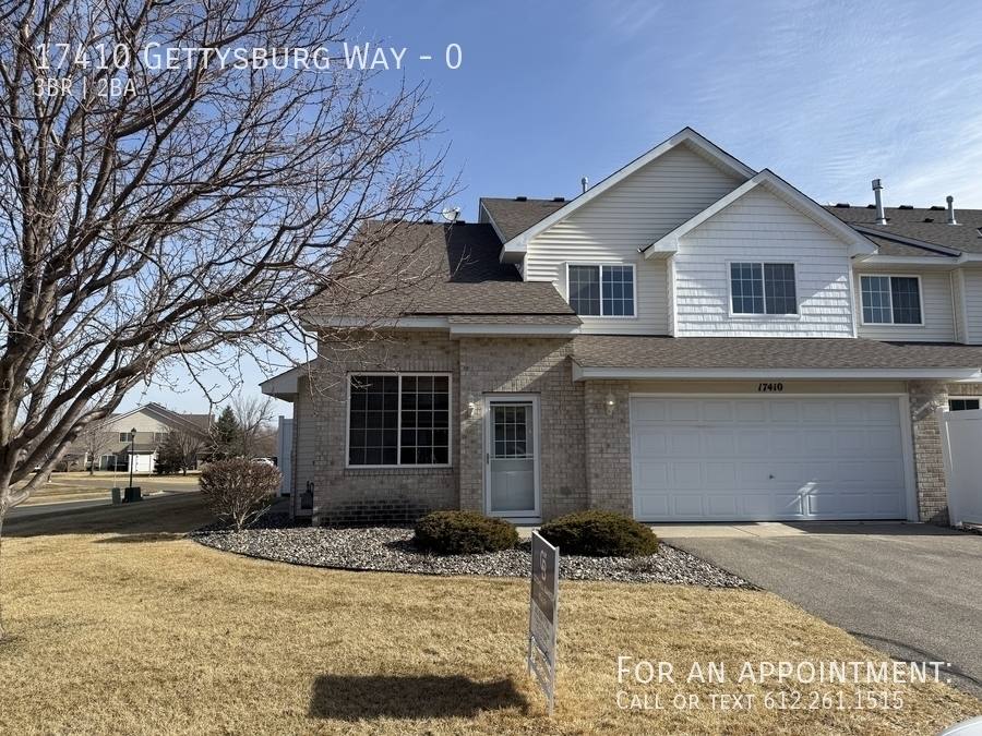 Townhouse for rent at 17410 Gettysburg Way, Lakeville, MN 55044