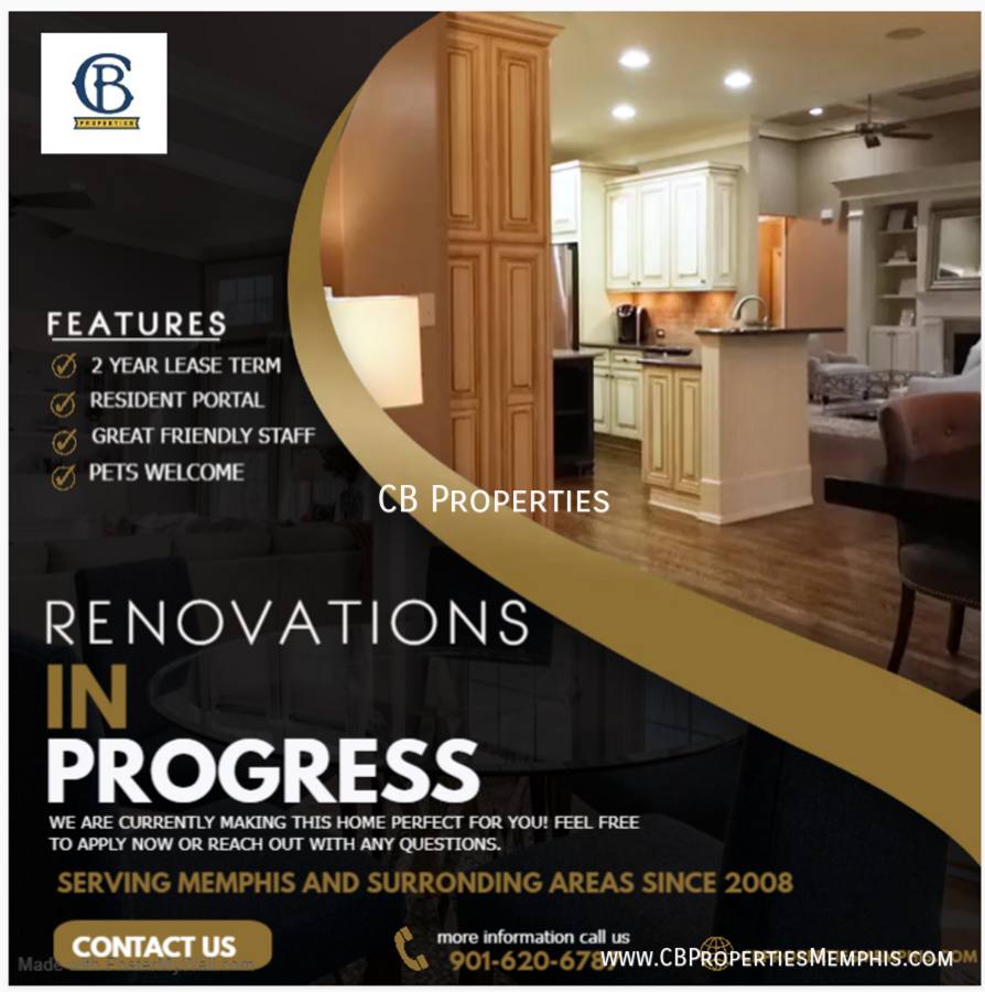 House for rent at 4580 Cottonwood Rd, Memphis, TN 38118