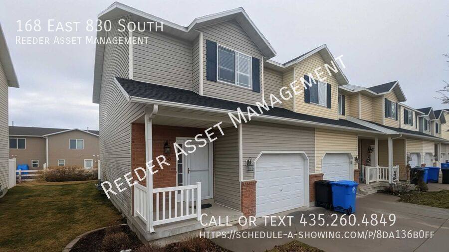 Townhouse for rent at 168 E 830 S, Smithfield, UT 84335
