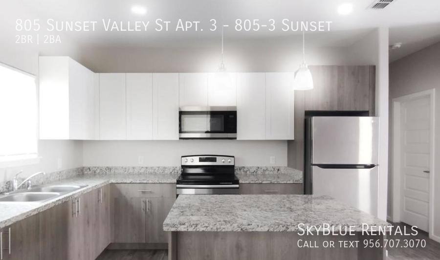 Apartment for rent at 805 Sunset Valley St #3, Mission, TX 78573