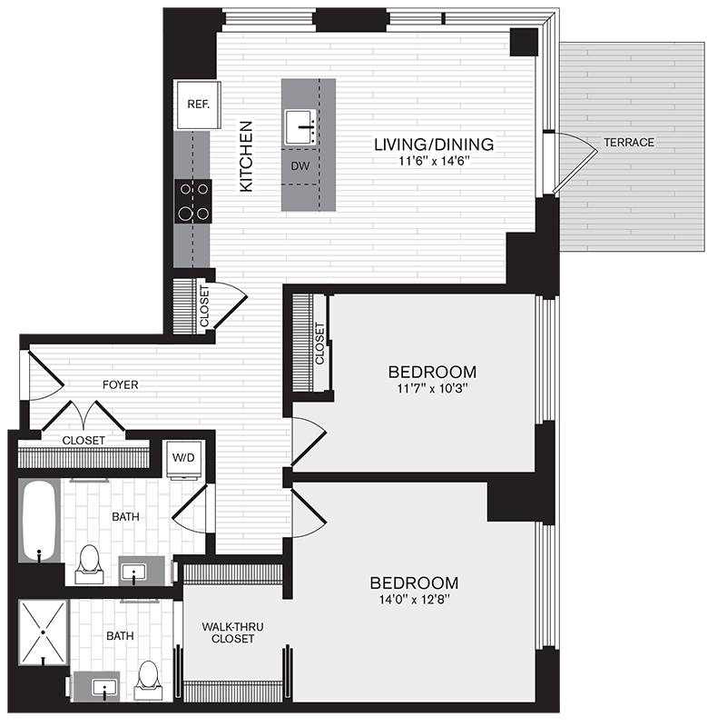 Apartment for rent at 20 Child St #PH07, Cambridge, MA 02141