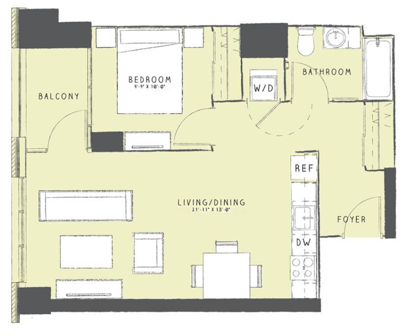 Apartment for rent at 156 W Superior #2, Chicago, IL 60654