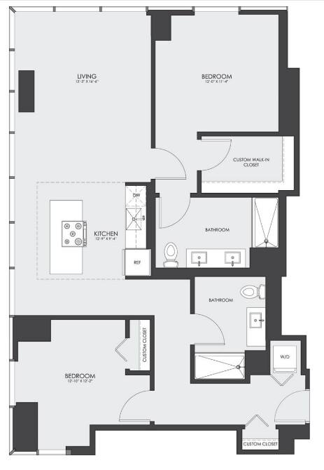 Apartment for rent at 221 W Grand, Chicago, IL 60654
