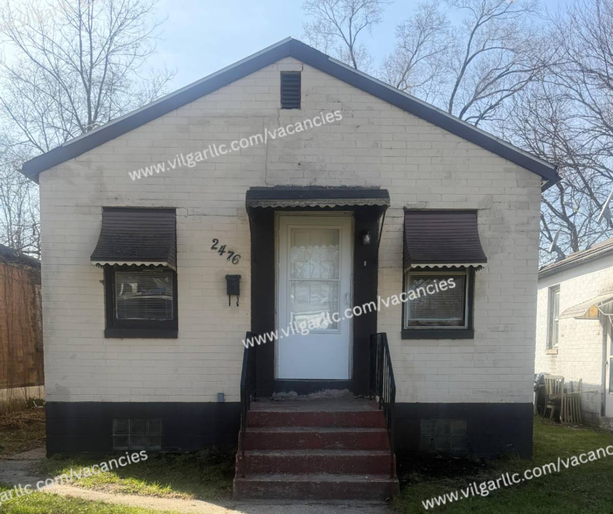 House for rent at 2476 Pennsylvania St, Gary, IN 46407