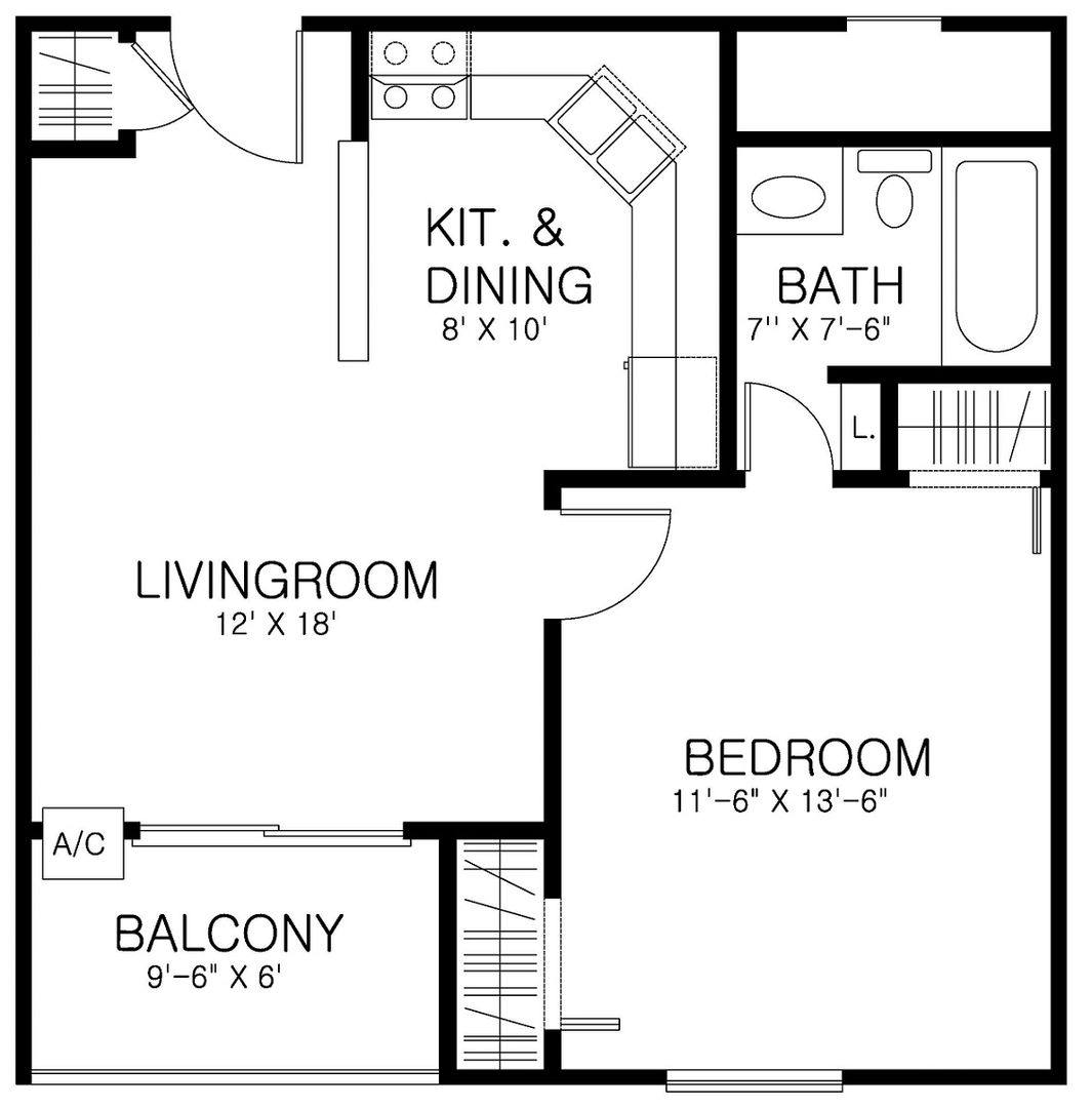 Apartment for rent at 270 Littleton St, West Lafayette, IN 47906