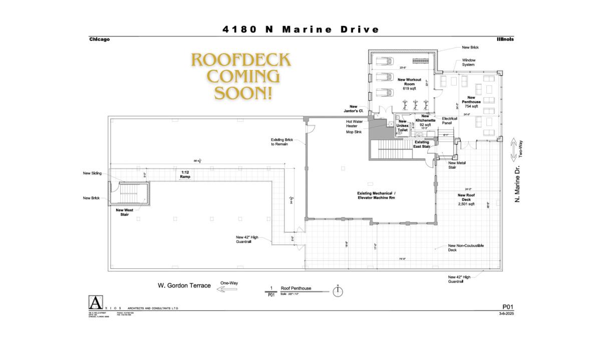 Apartment for rent at 4180 N Marine Dr, Chicago, IL 60613