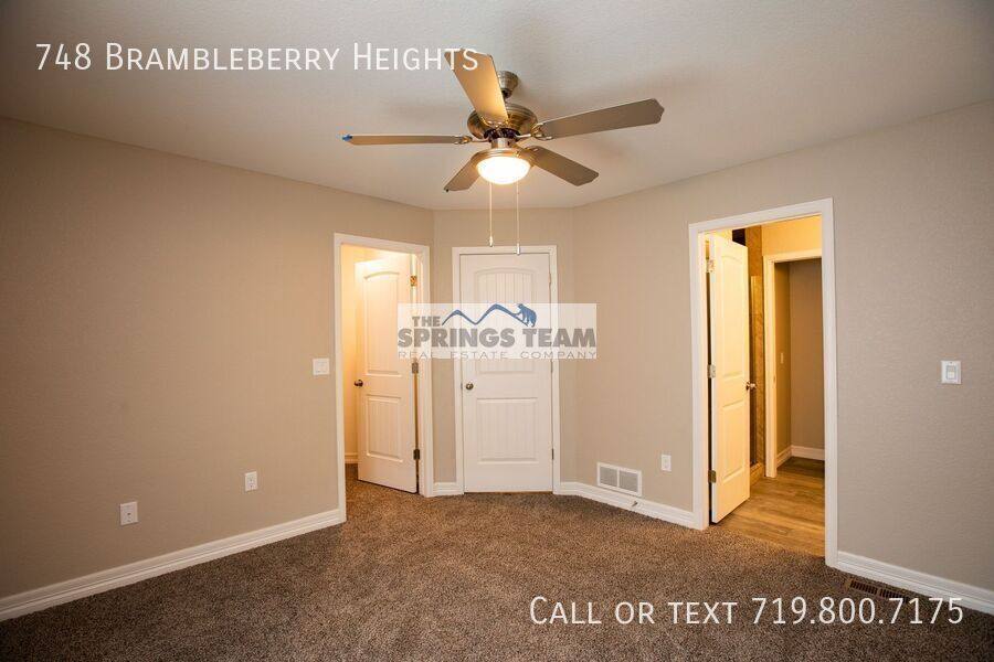Townhouse for rent at 748 Brambleberry Heights, Colorado Springs, CO 80921