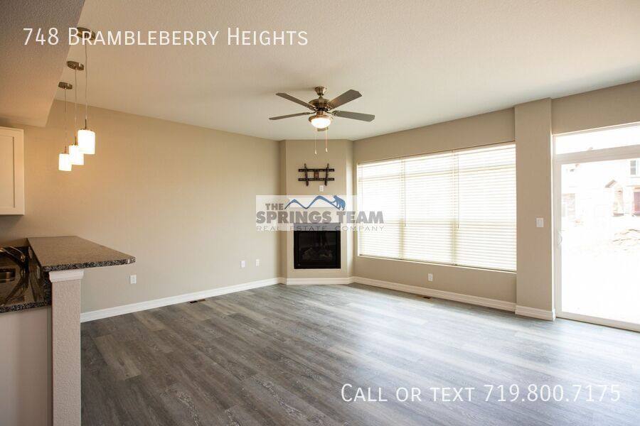 Townhouse for rent at 748 Brambleberry Heights, Colorado Springs, CO 80921