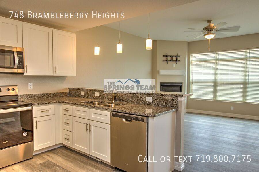 Townhouse for rent at 748 Brambleberry Heights, Colorado Springs, CO 80921
