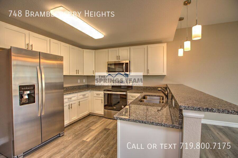 Townhouse for rent at 748 Brambleberry Heights, Colorado Springs, CO 80921
