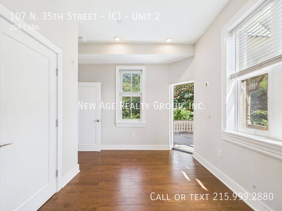Apartment for rent at 107 N 35th St - C #2, Philadelphia, PA 19104